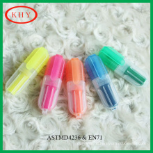 Assorted colors high quality scented mini highlighter